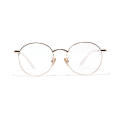 Wholesale Men Retro Round Optic Frame Fashion Computer Glasses To Block Blue Light